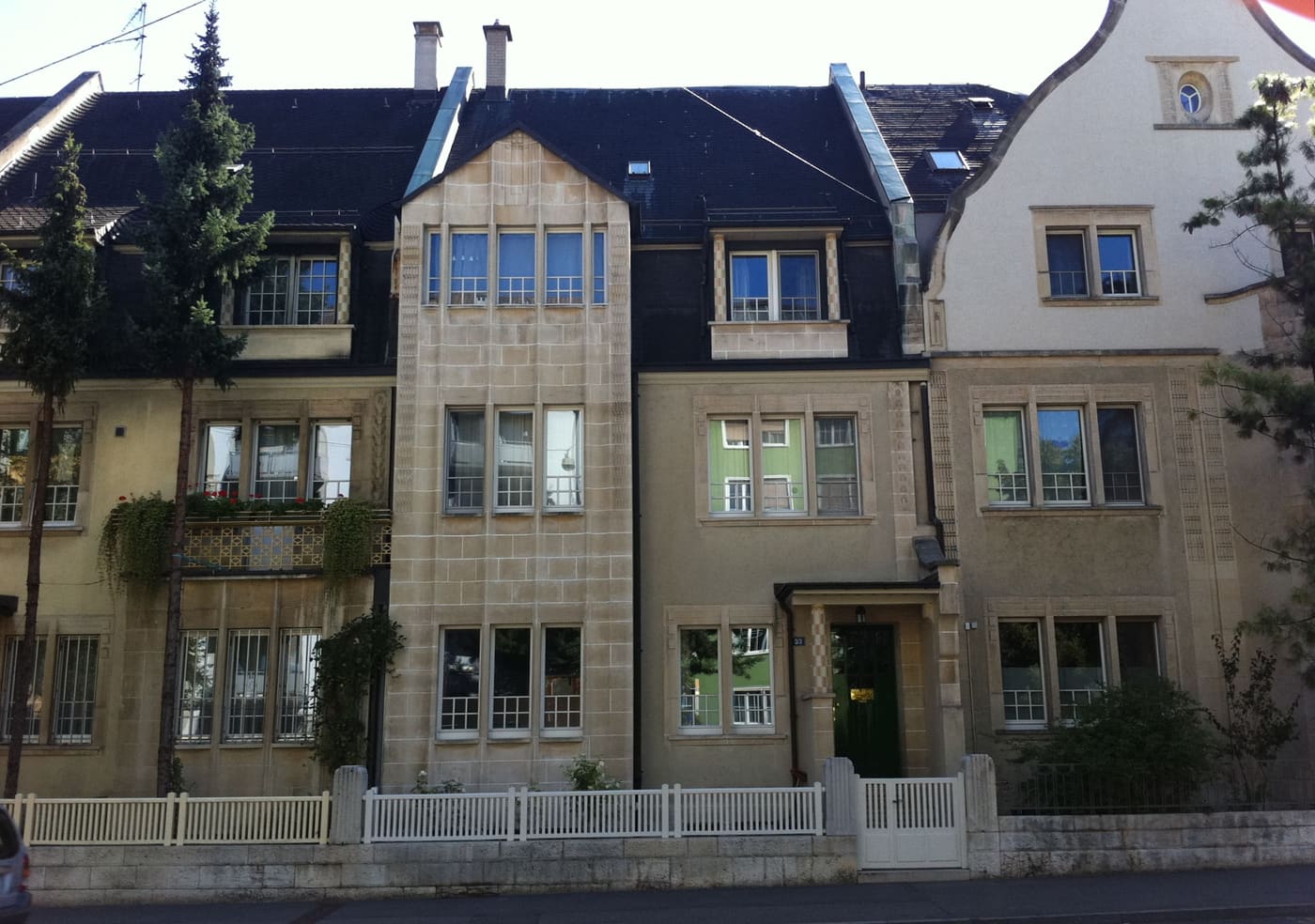 residential buildings (1906, Curjel & Moser)