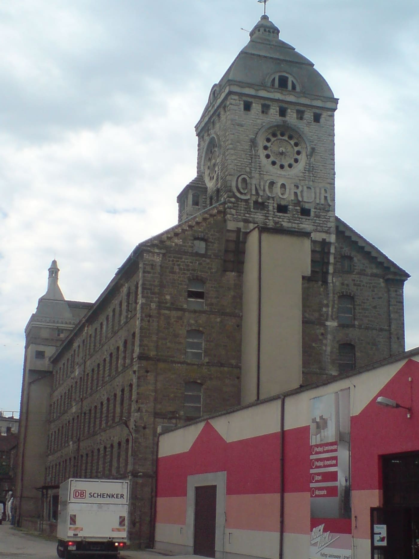 Former Concordia cotton mill in Bolesławiec