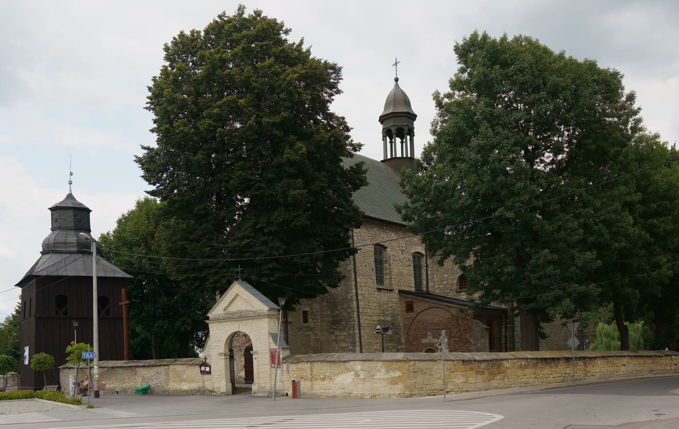 Adalbert of Prague church complex in Książ Wielki
