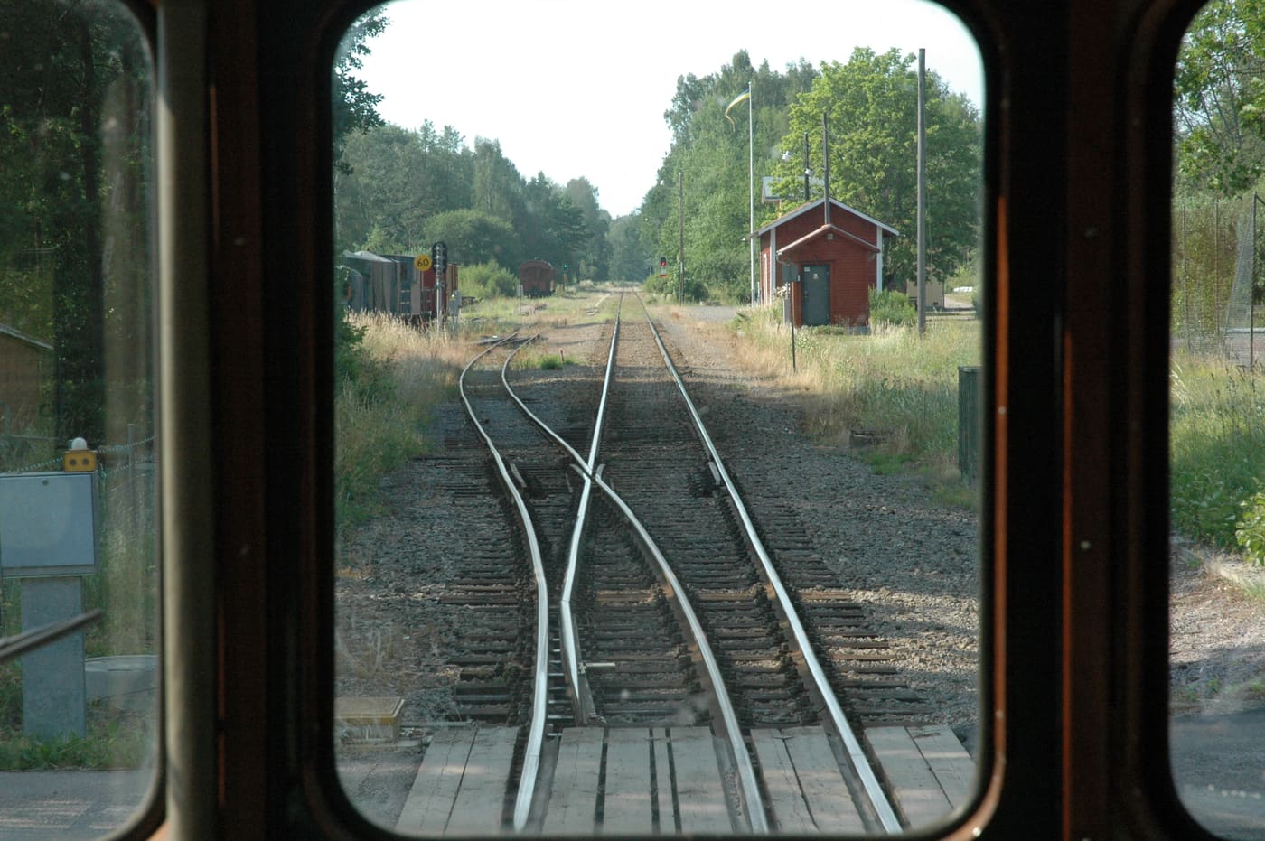 Smalspårsjärnvägen på sträckan Jenny-Verkebäck