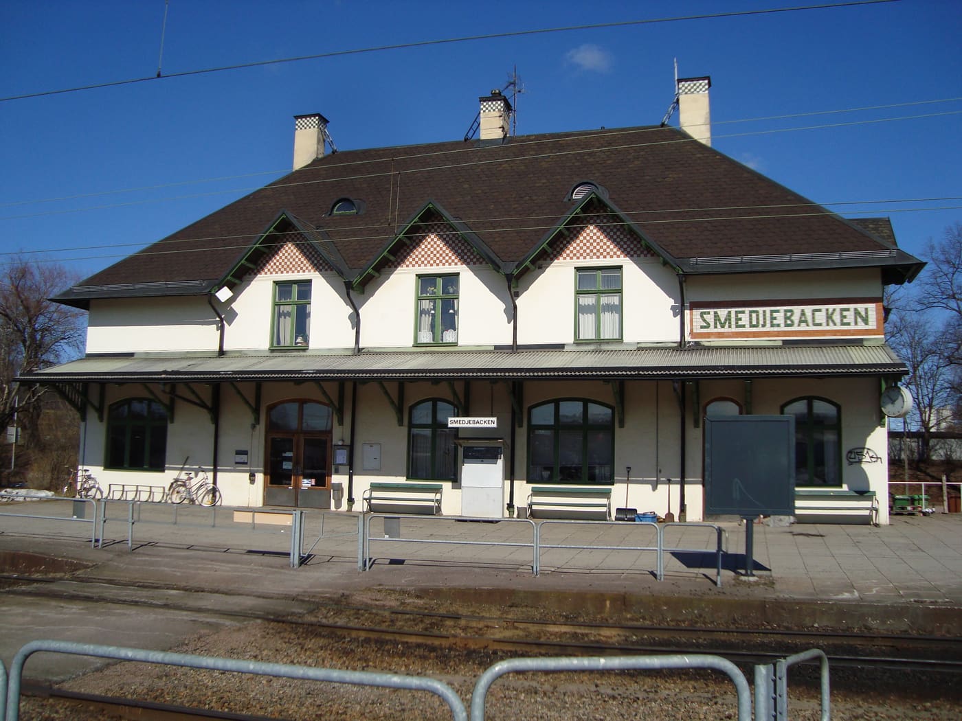 Smedjebacken station