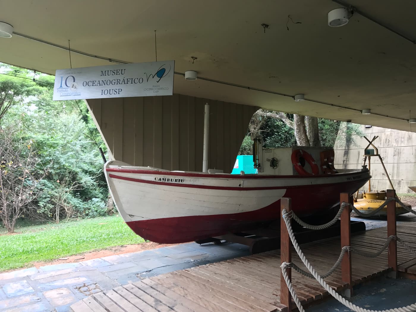 Oceanographic Museum in the Oceanographic Institute of the University of São Paulo