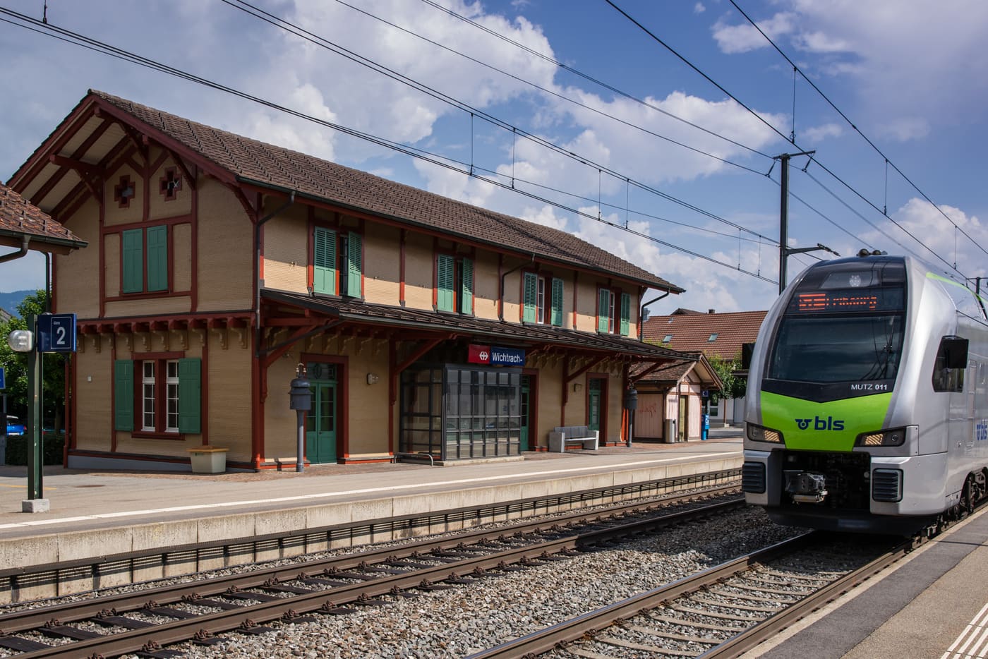 Wichtrach railway station
