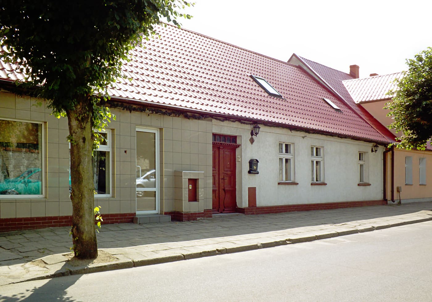 Gościnna Street in Rogoźno