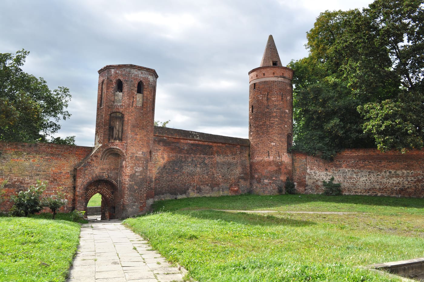 Defensive walls in Goleniów
