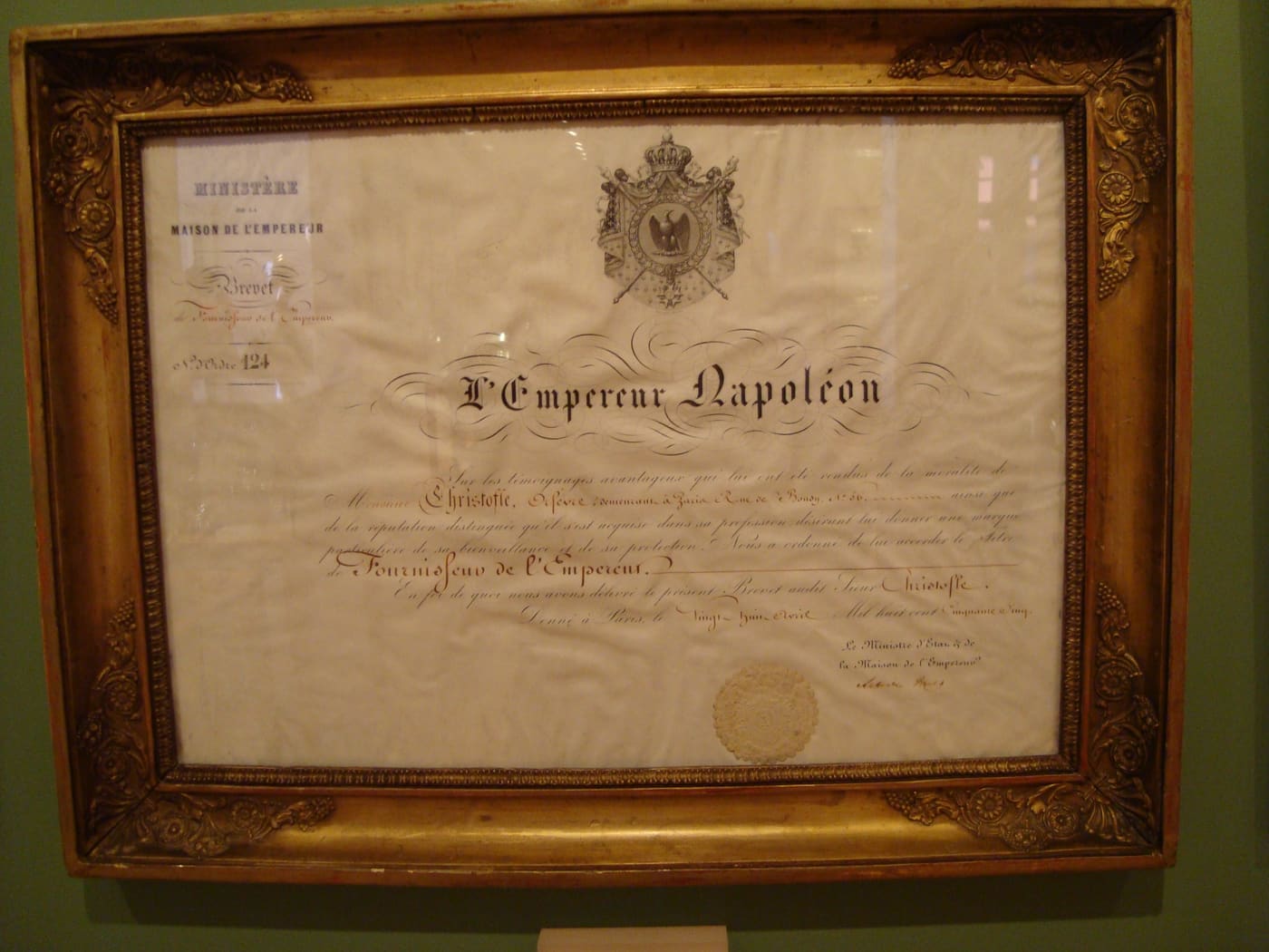 Musée de l'orfèvrerie Bouilhet-Christofle