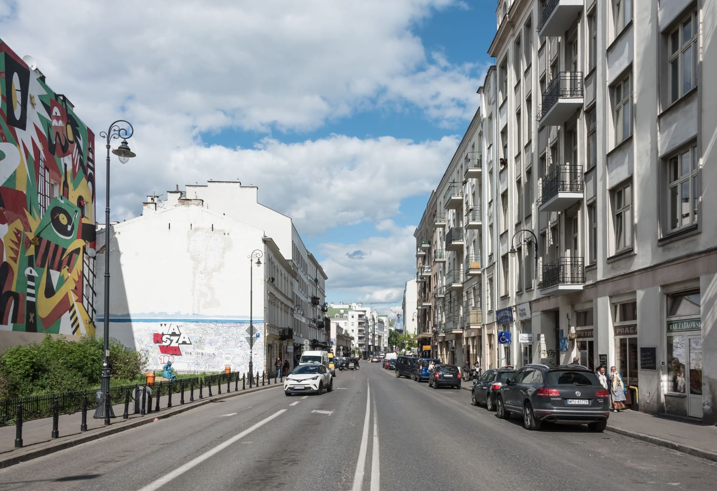 Ząbkowska Street in Warsaw