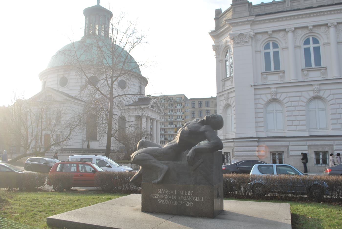 Małachowski Square in Warsaw