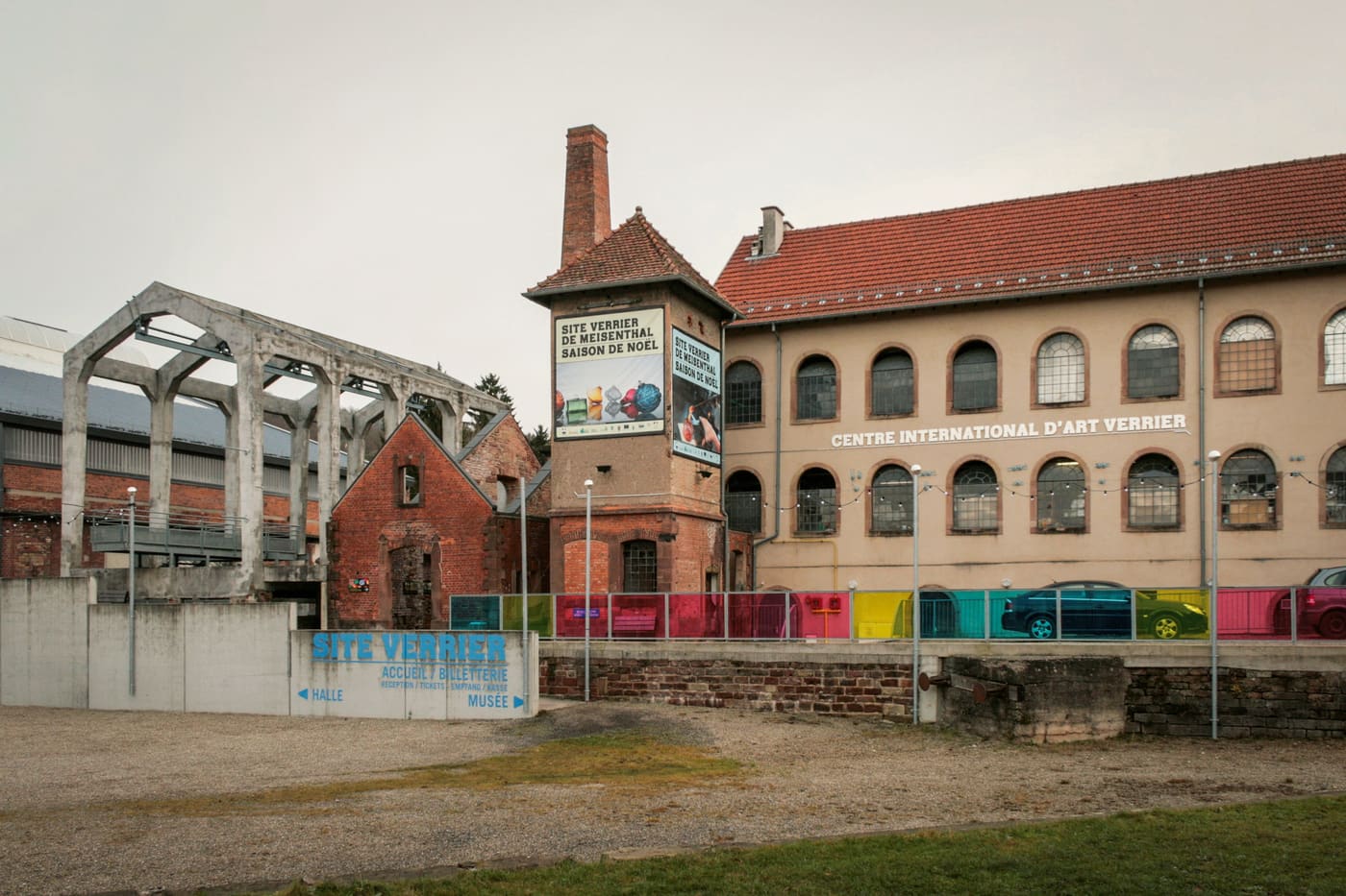 Glass factory from Meisenthal