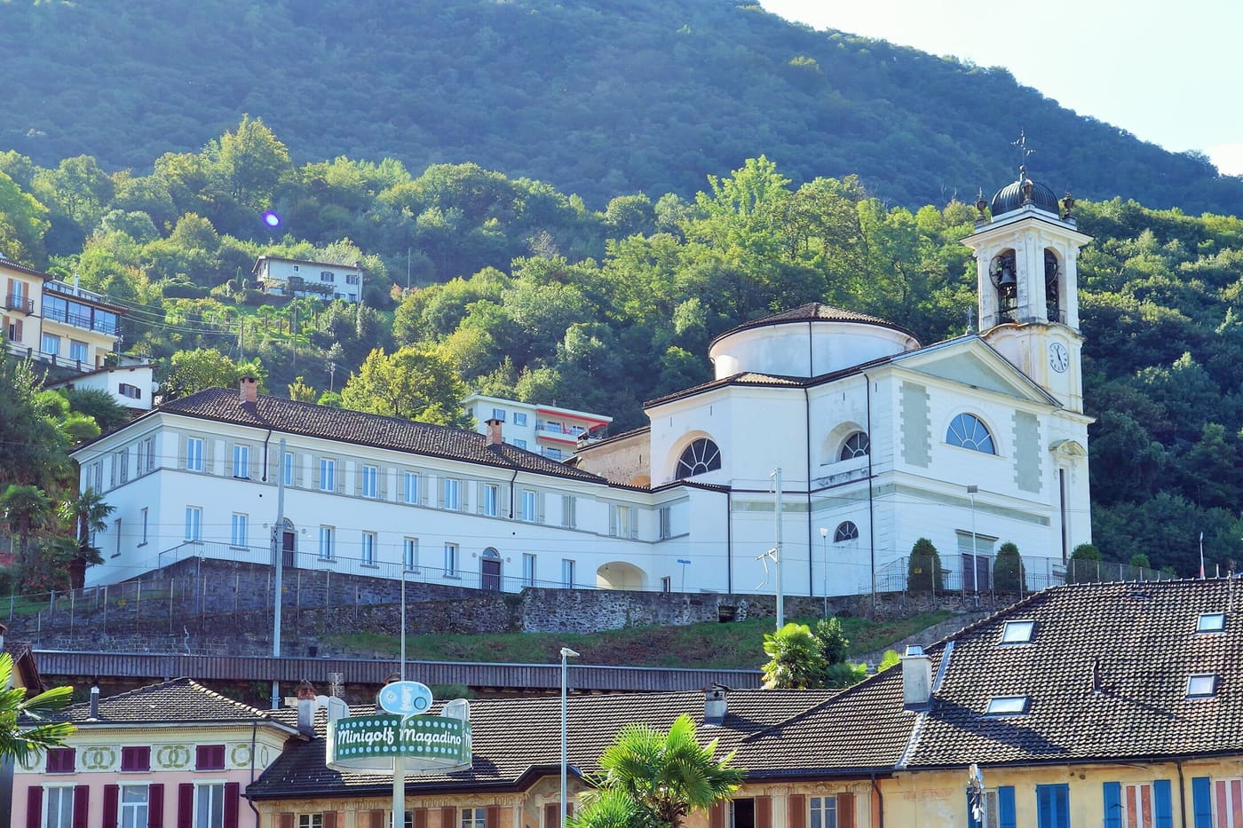 San Carlo Church and rectory