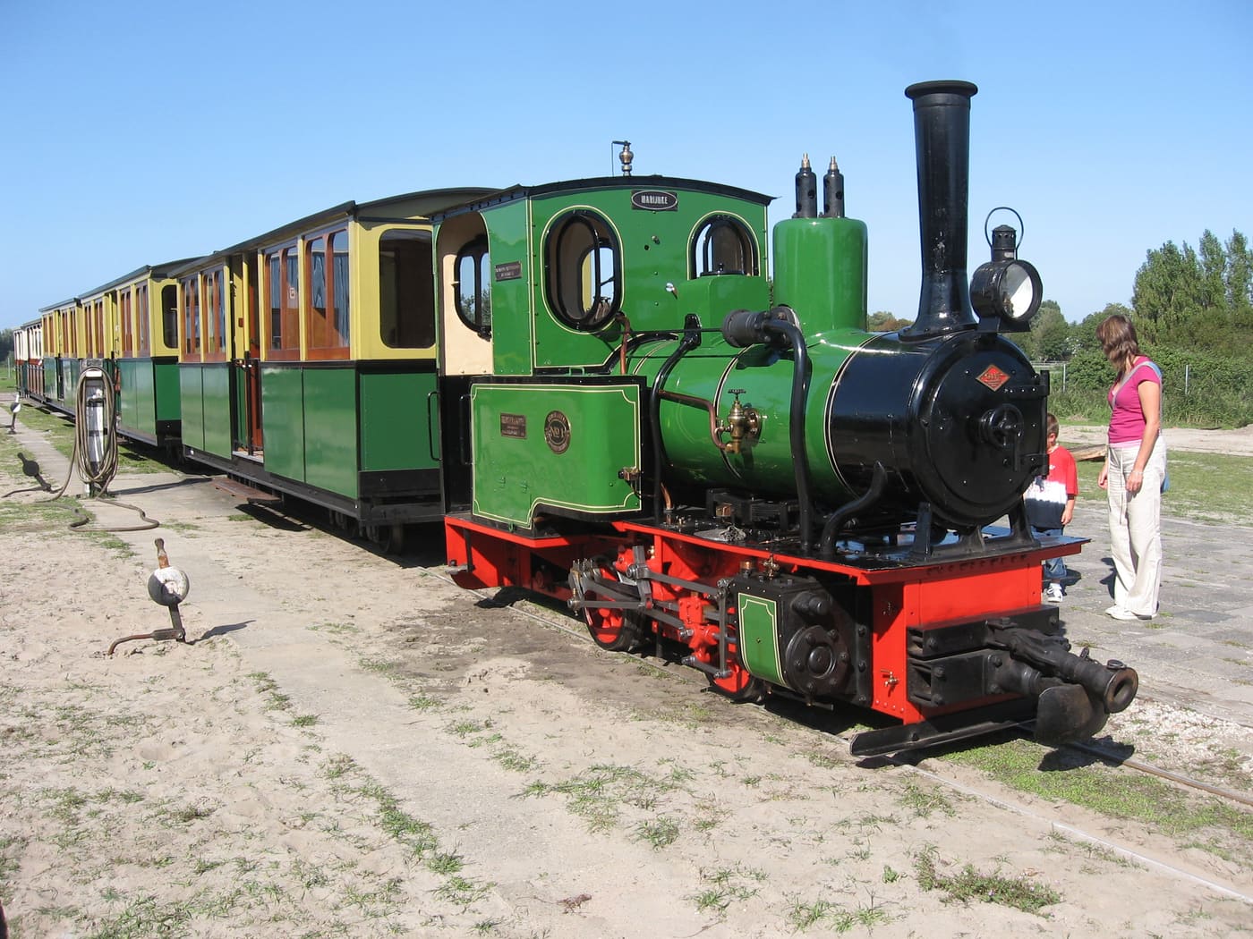 Stoomtrein Katwijk Leiden