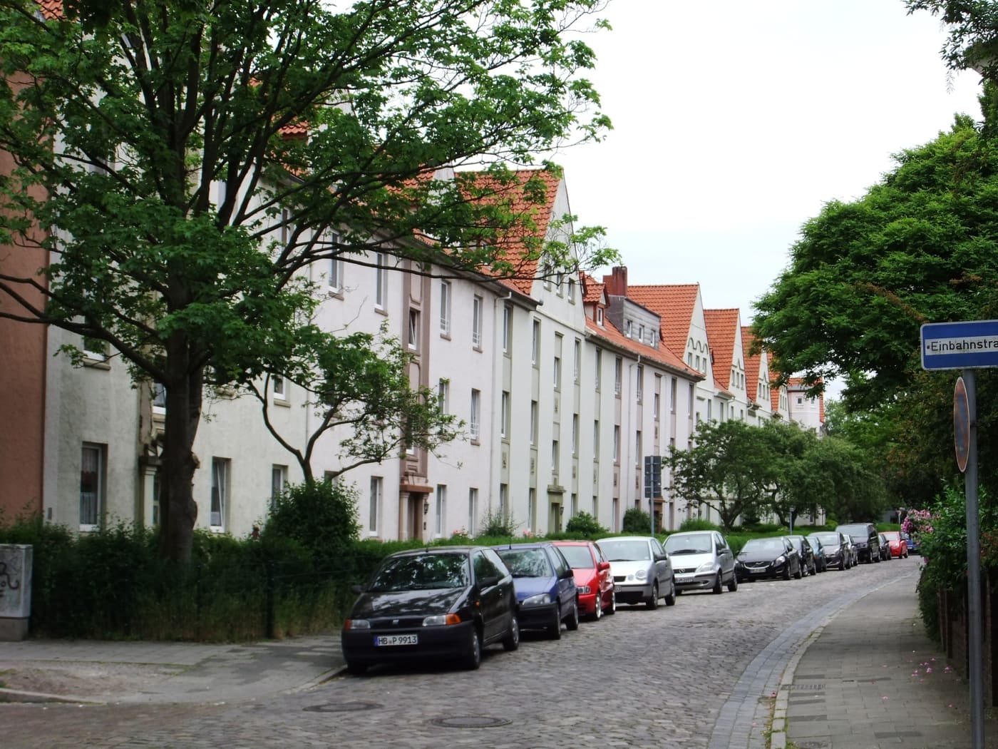 Städtische Wohnhausbauten, Wohnhausgruppe I-IV