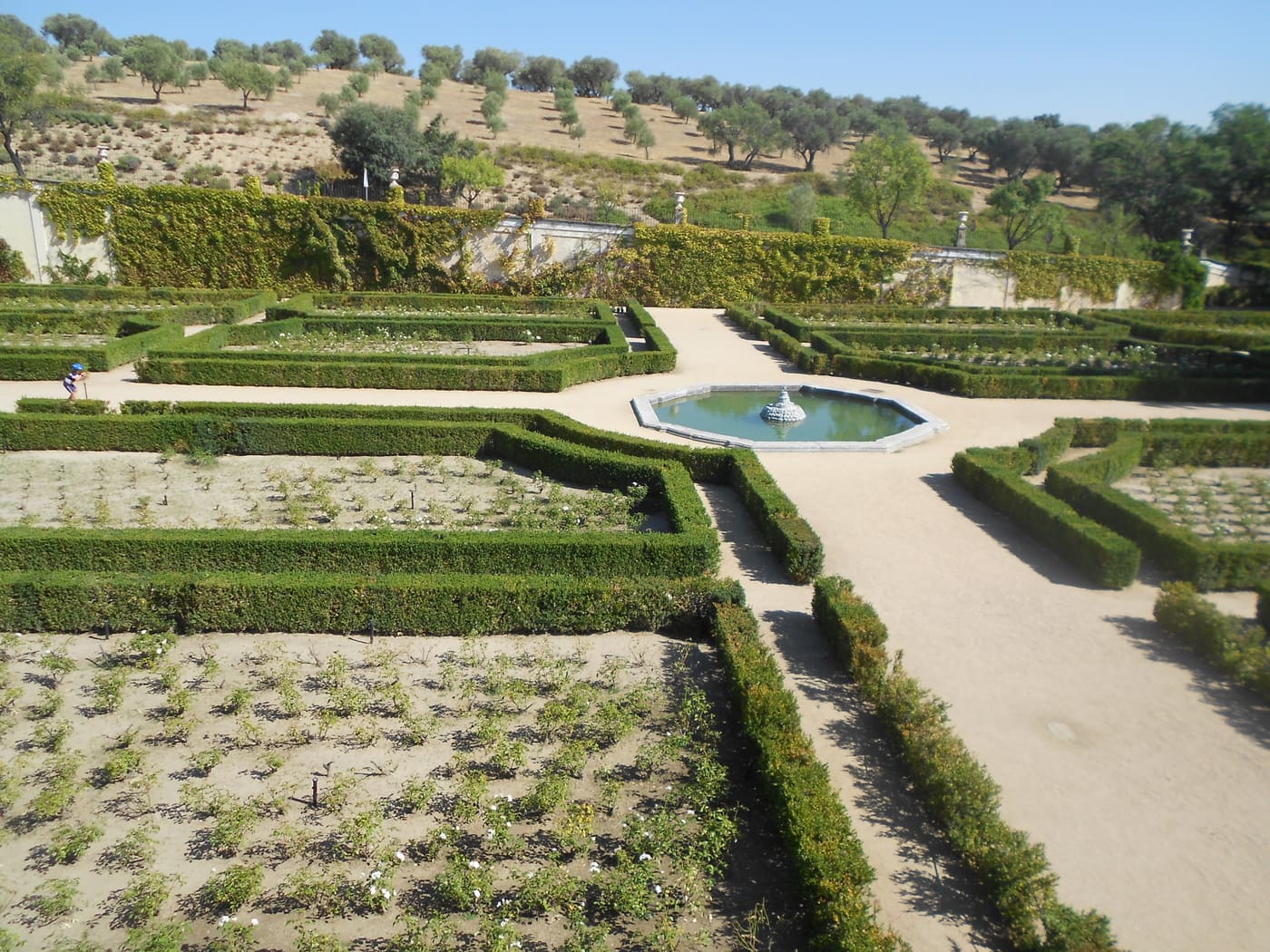 Gardens of La Zarzuela in El Pardo