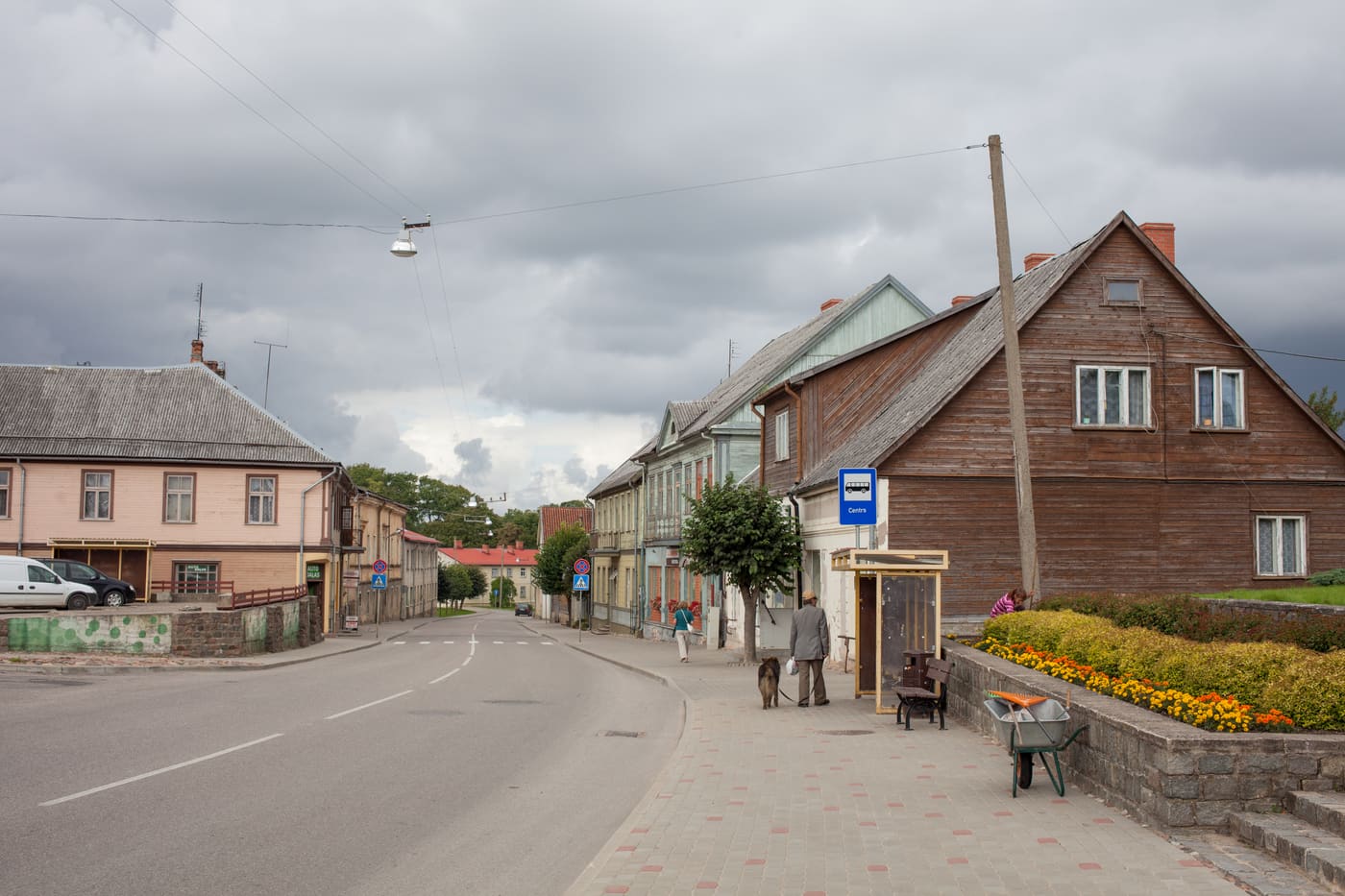historical center of Aizpute