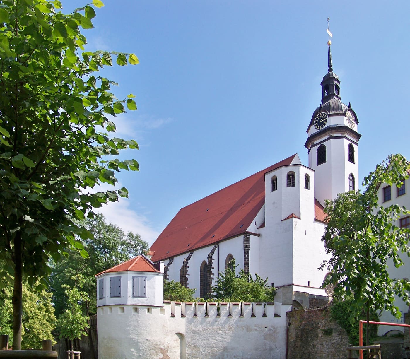 former Apothecary garden of the Mohren pharmacy Torgau