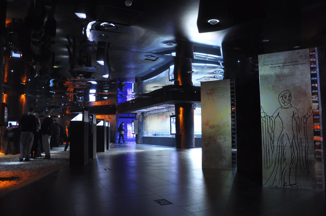 Rynek Underground permanent exhibition