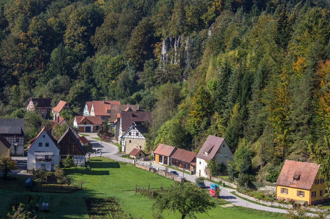 Ensemble Ortskern Lungsdorf in Hartenstein