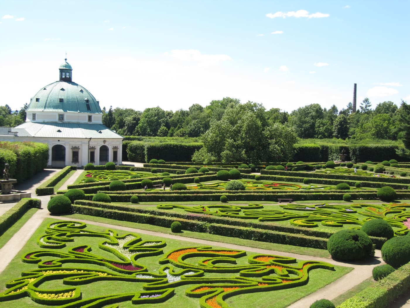 Gardens and Castle at Kroměříž