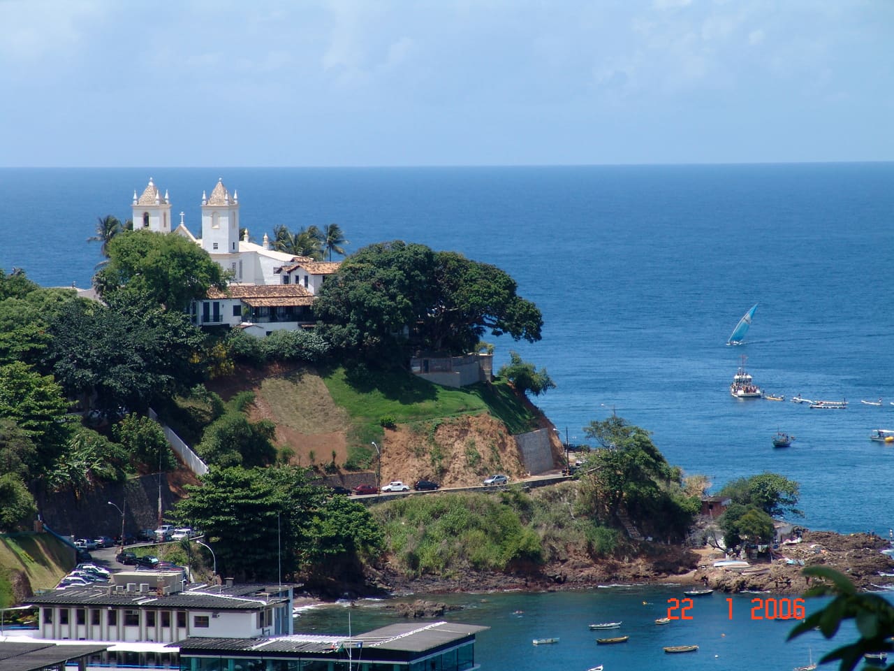 Conjunto Arquitetônico e Paisagístico do Outeiro de Santo Antônio da Barra, no Subdistrito de Vitória