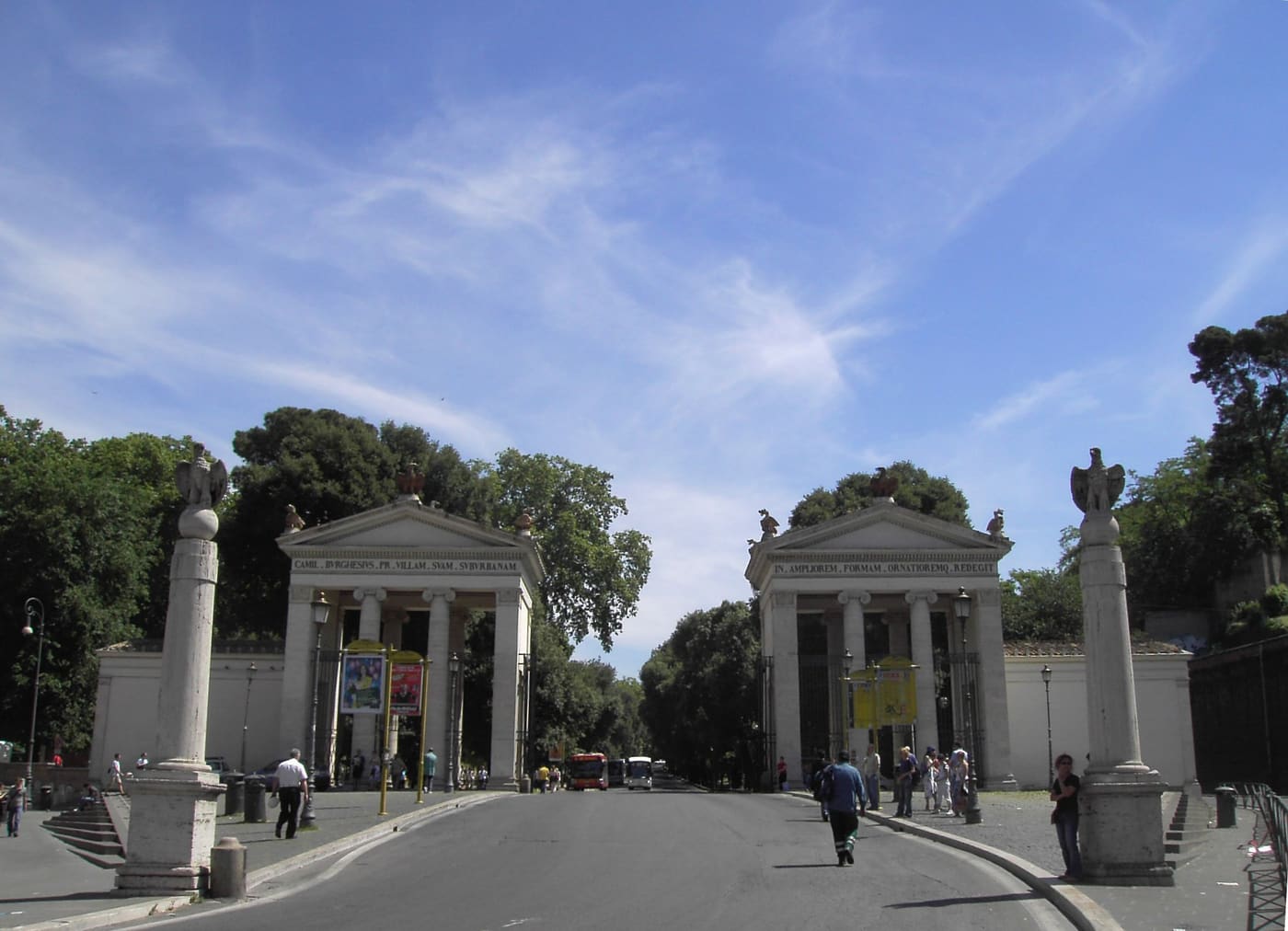 Villa Borghese gardens