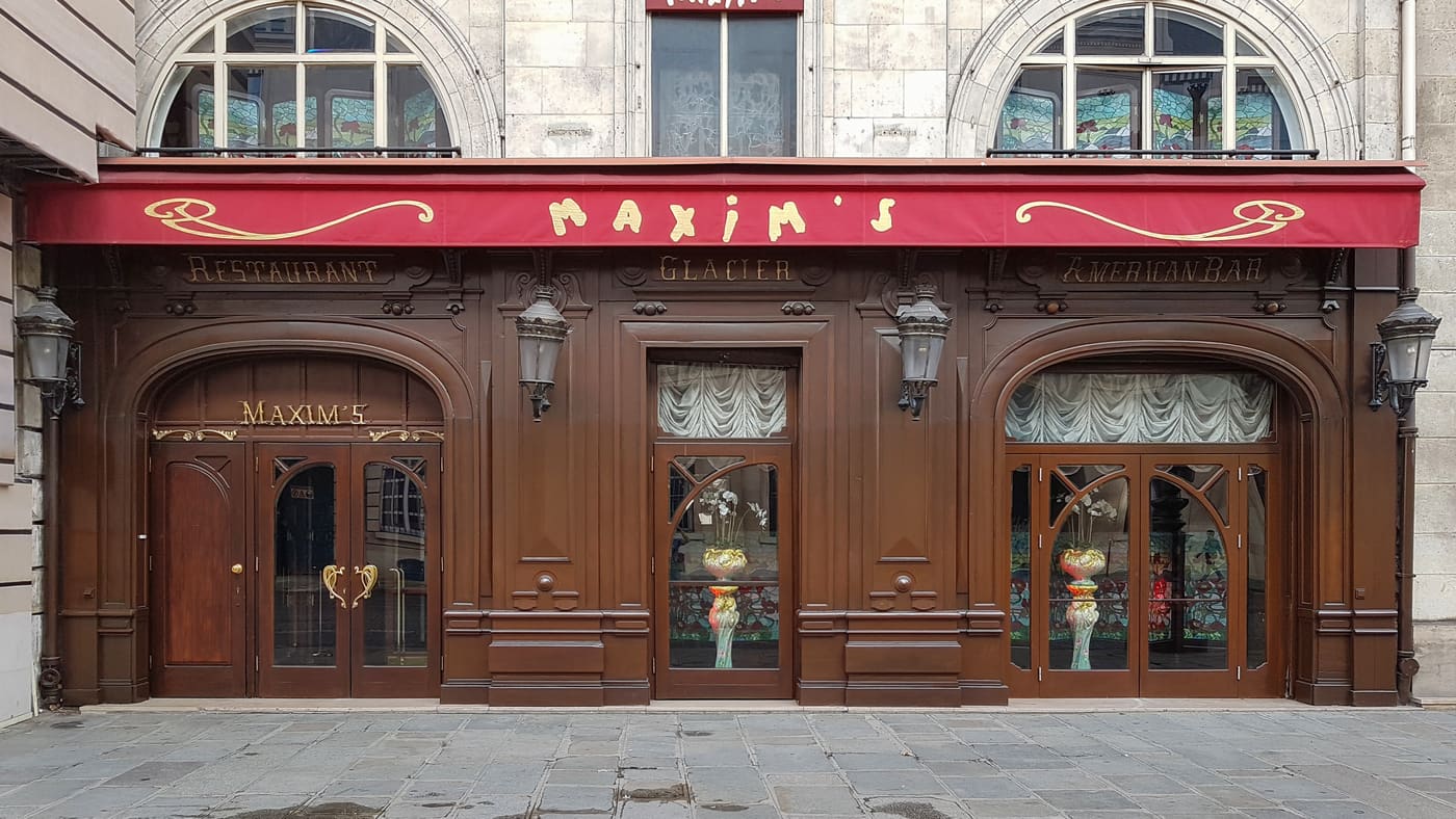 Maxim's Art Nouveau "Collection 1900"