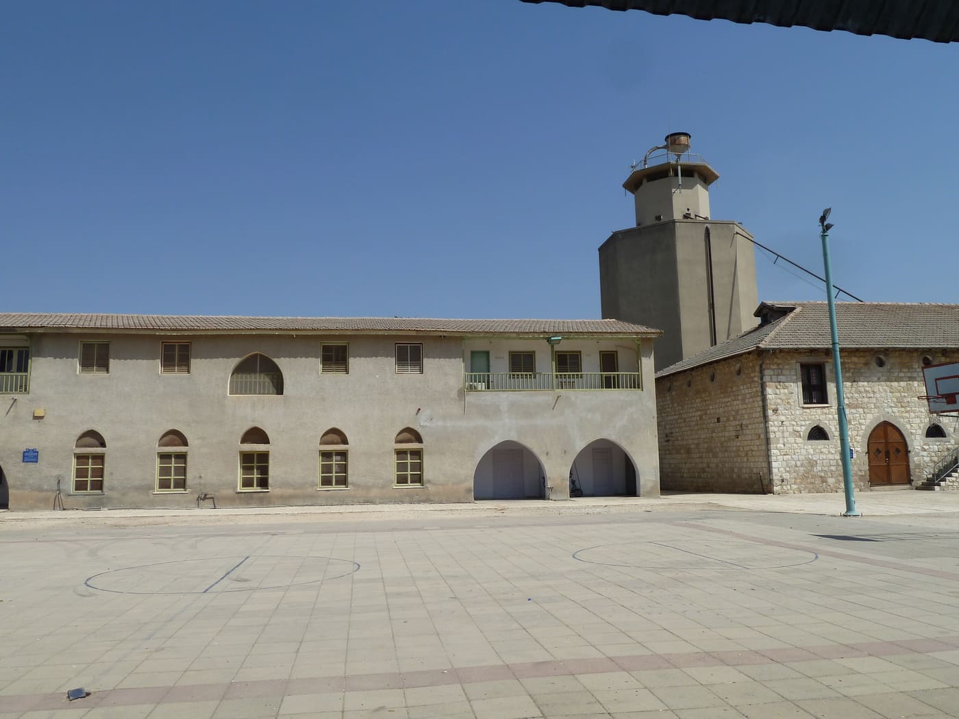 The Large Yard at Merhavia