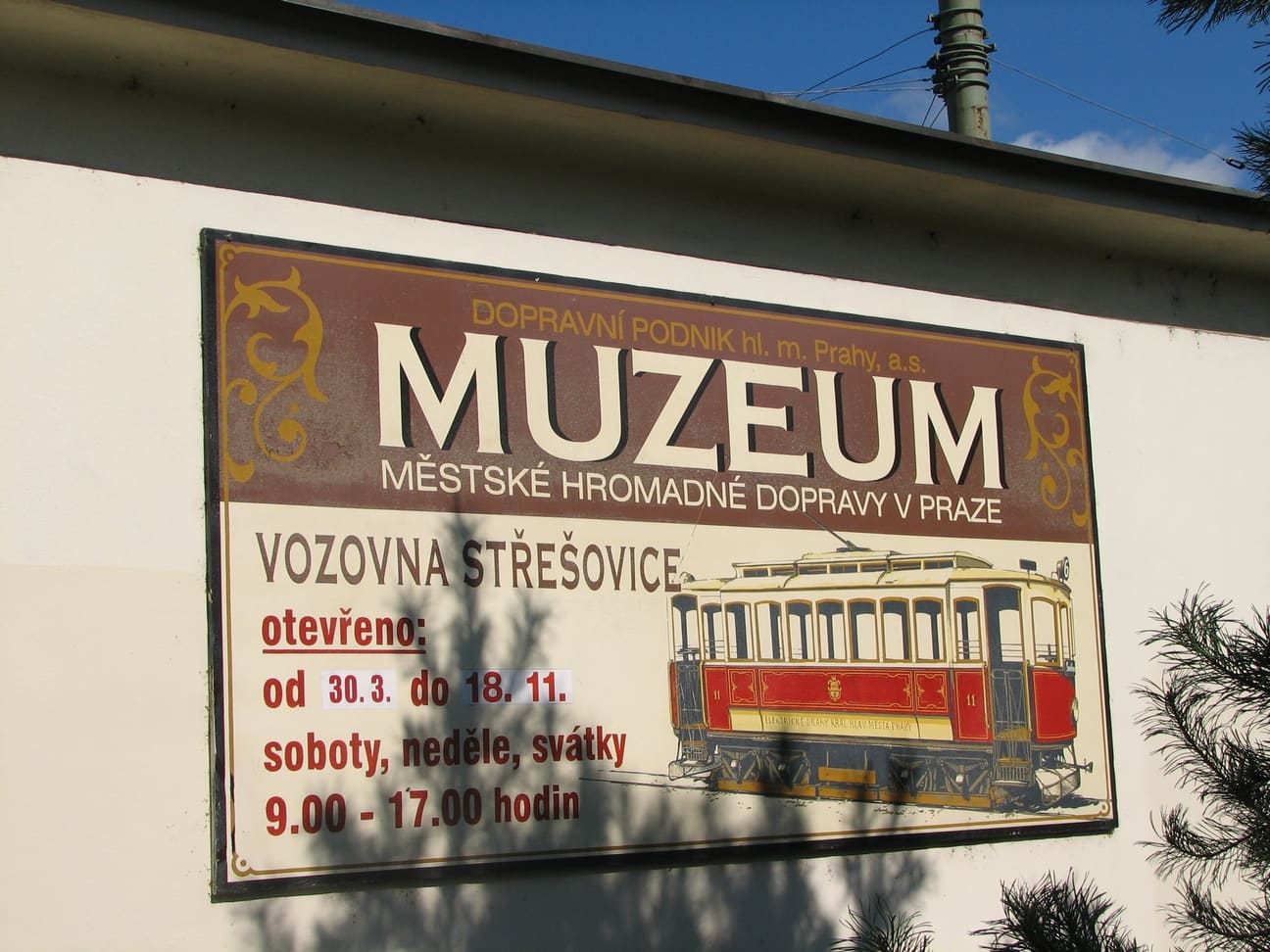Public Transport Museum in Prague