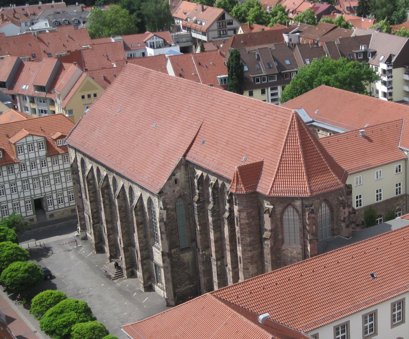 Paulinerkirche - Historisches Gebäude der Niedersächsischen Staats- und Universitätsbibliothek