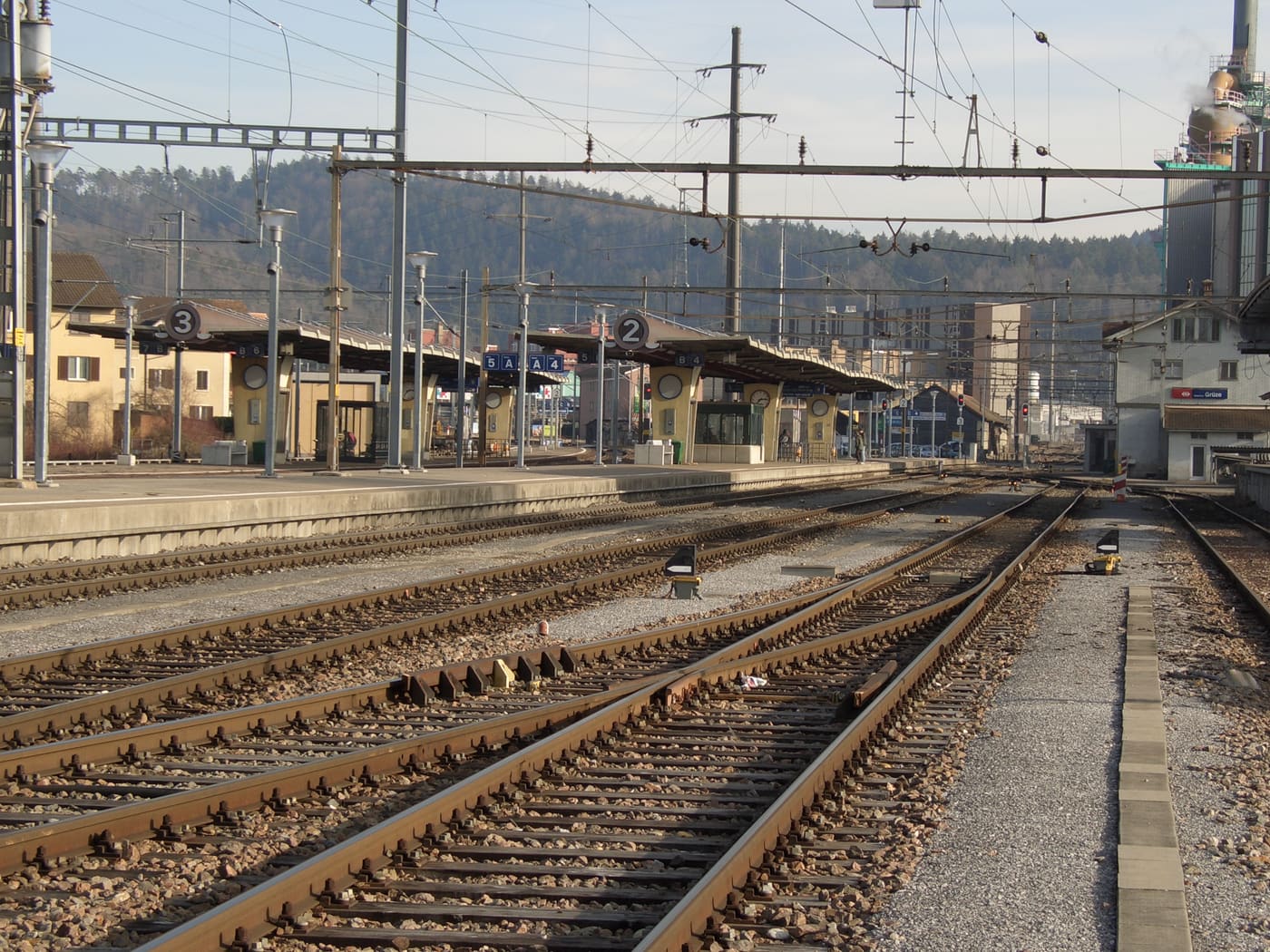 Winterthur Grüze railway station