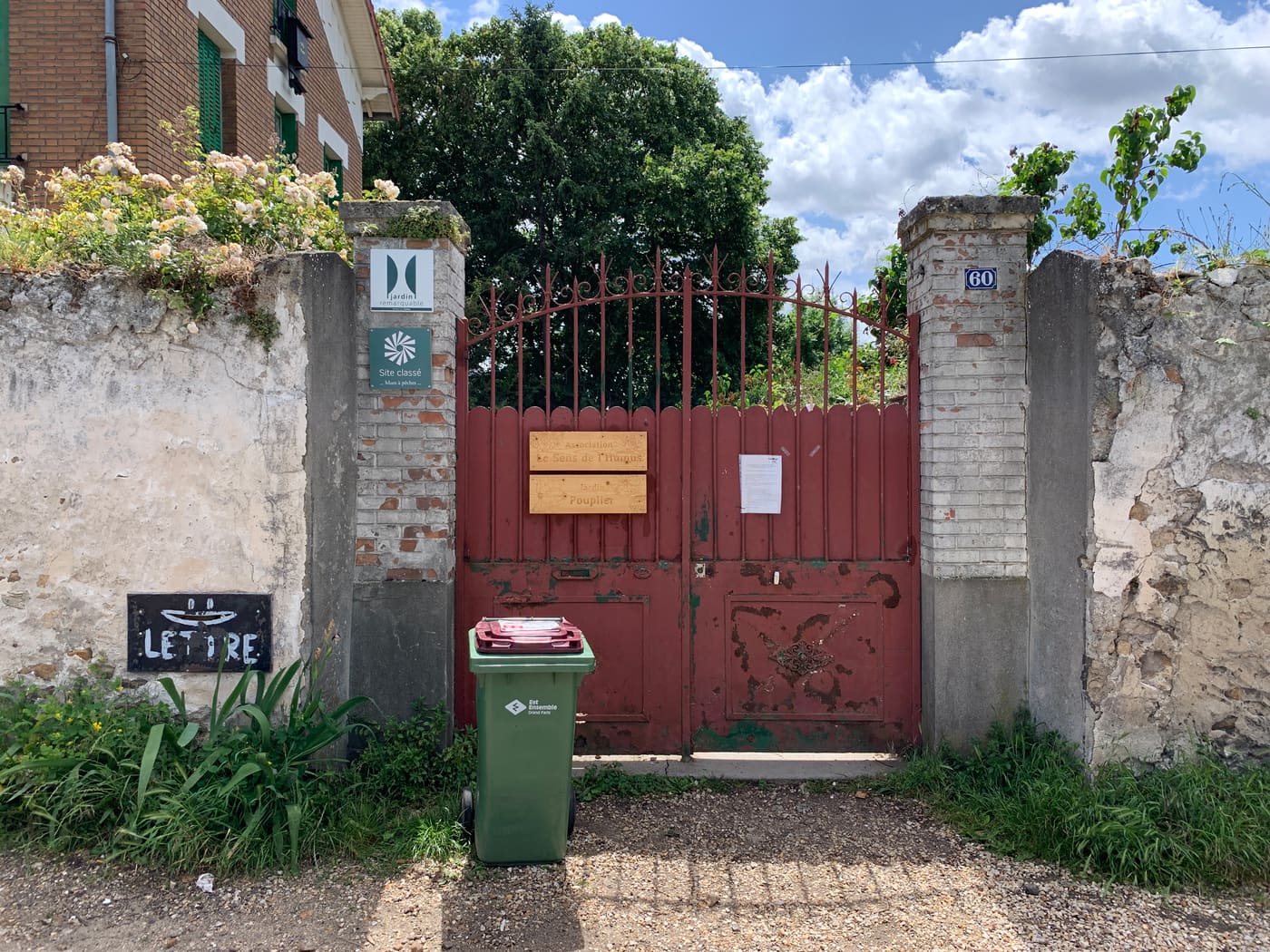 Jardins ouvriers de la rue de Saint-Antoine