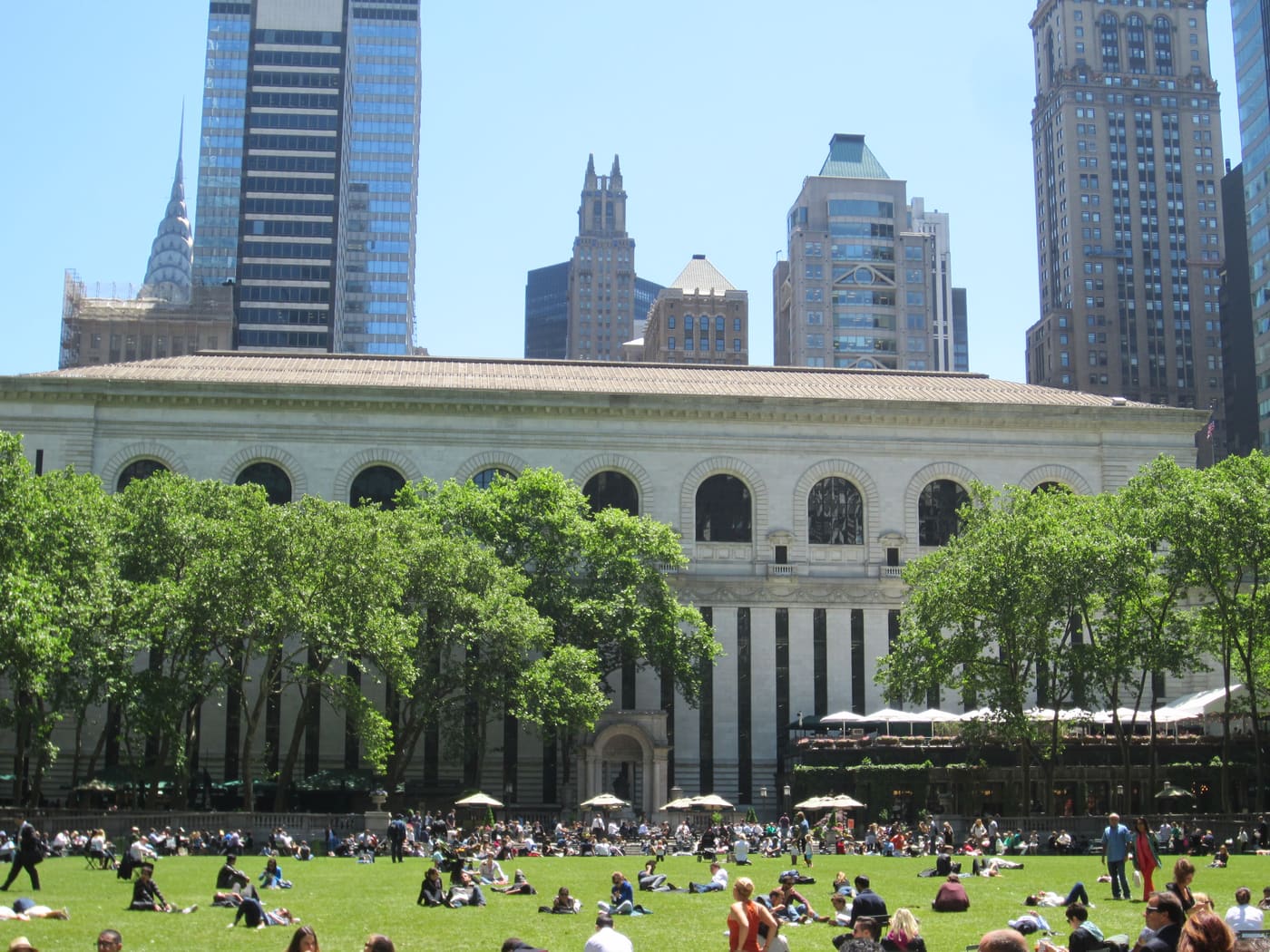 New York Public Library and Bryant Park