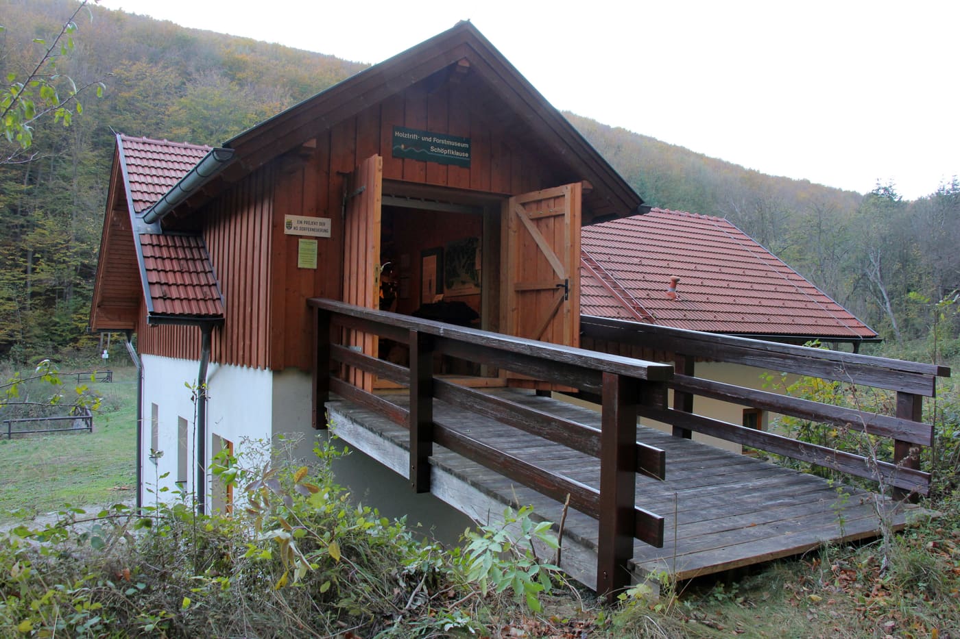 Holztrift und Forstmuseum Schöpflklause