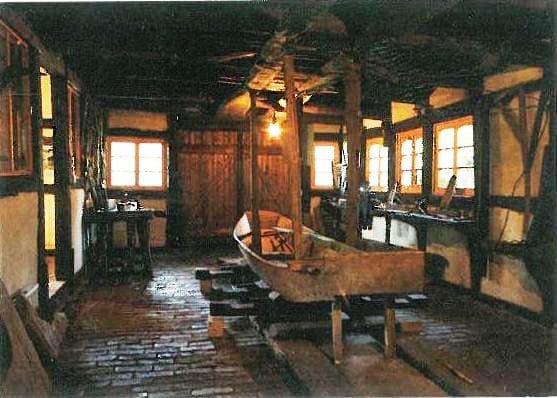 Peat shipyard Schlussdorf