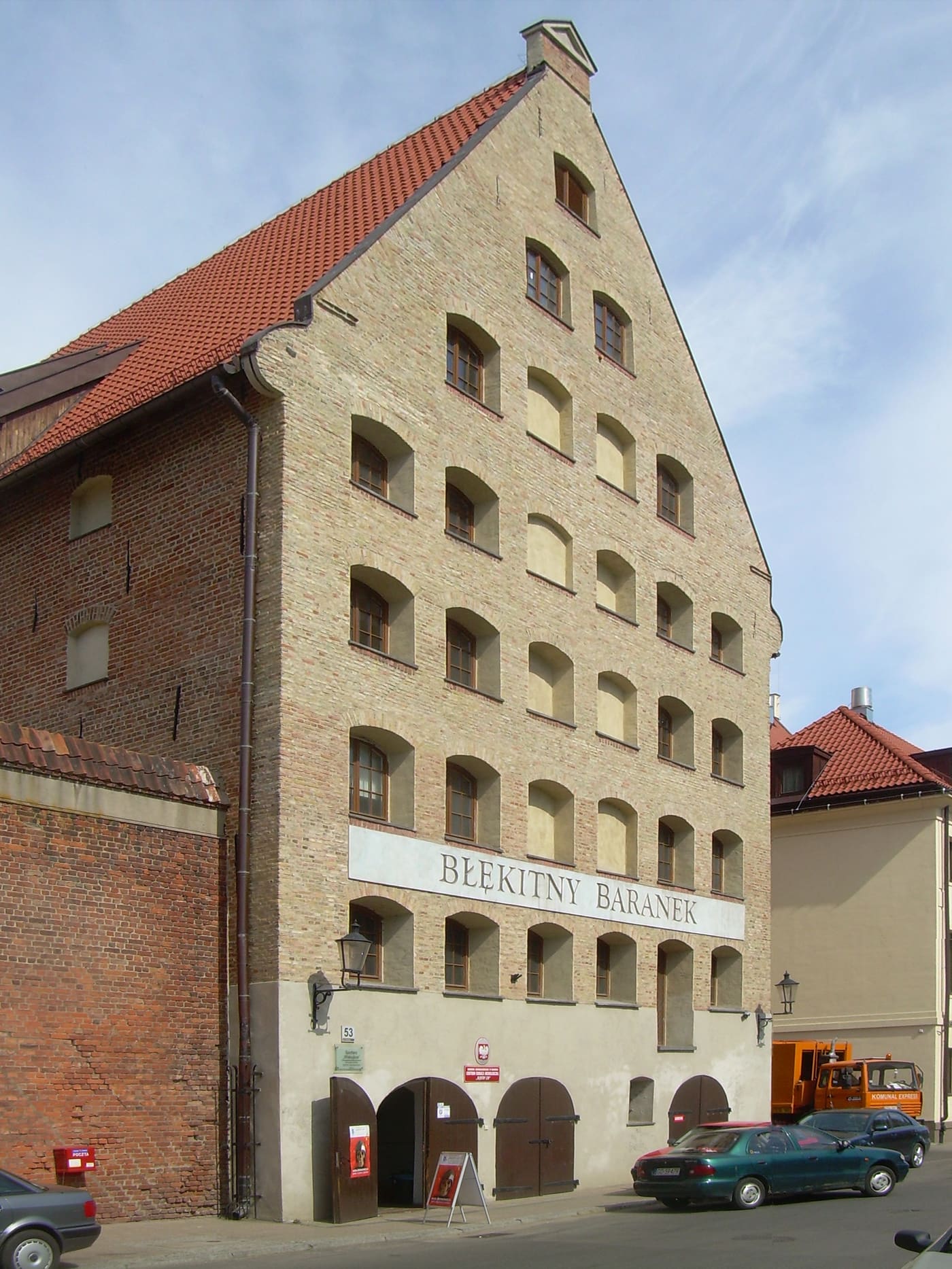 Błękitny Baranek granary in Gdańsk