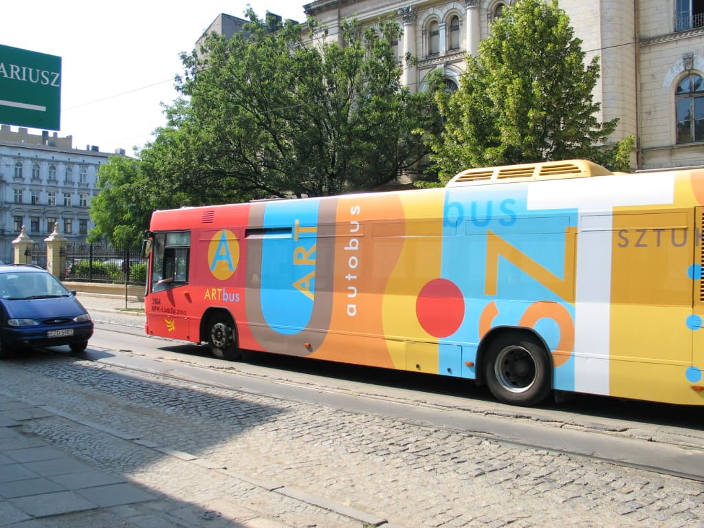 ARTbus in Łódź