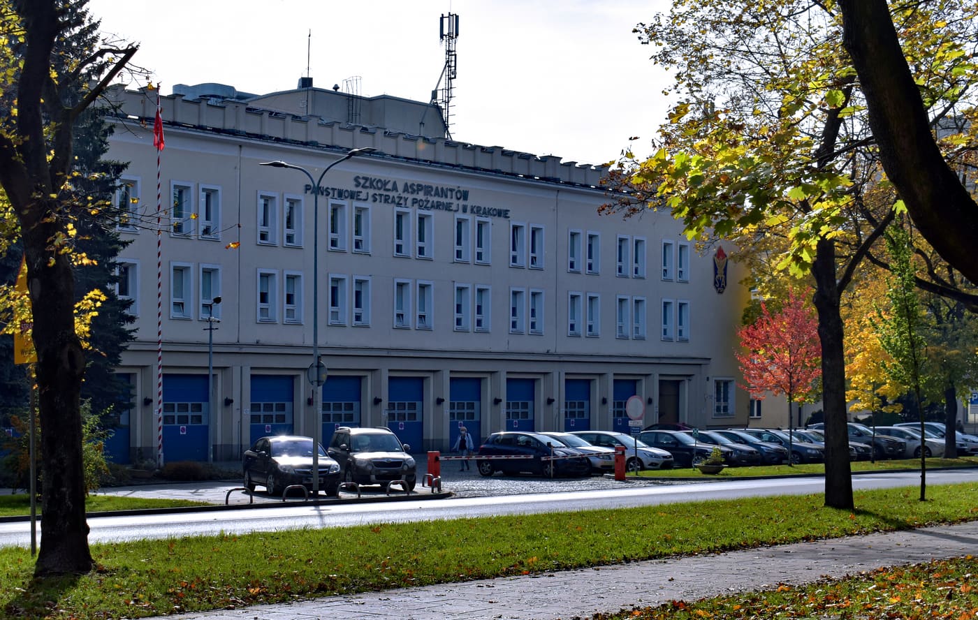 School Aspirants for State Fire Service in Kraków