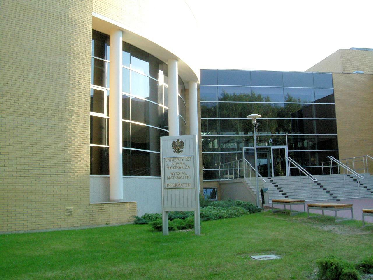 Faculty of Mathematics and Computer Science, Adam Mickiewicz University