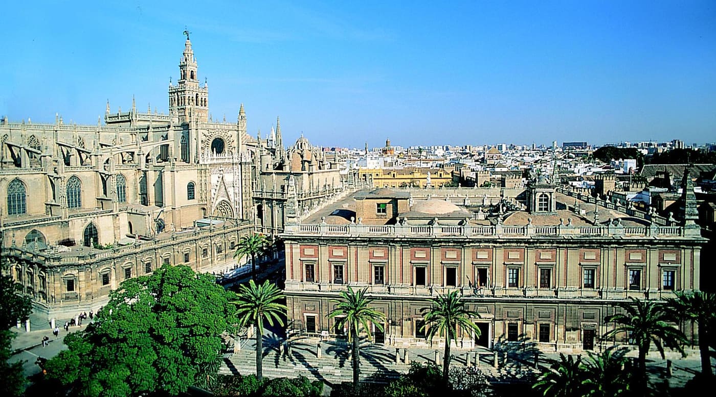 Cathedral, Alcázar and Archivo de Indias in Seville