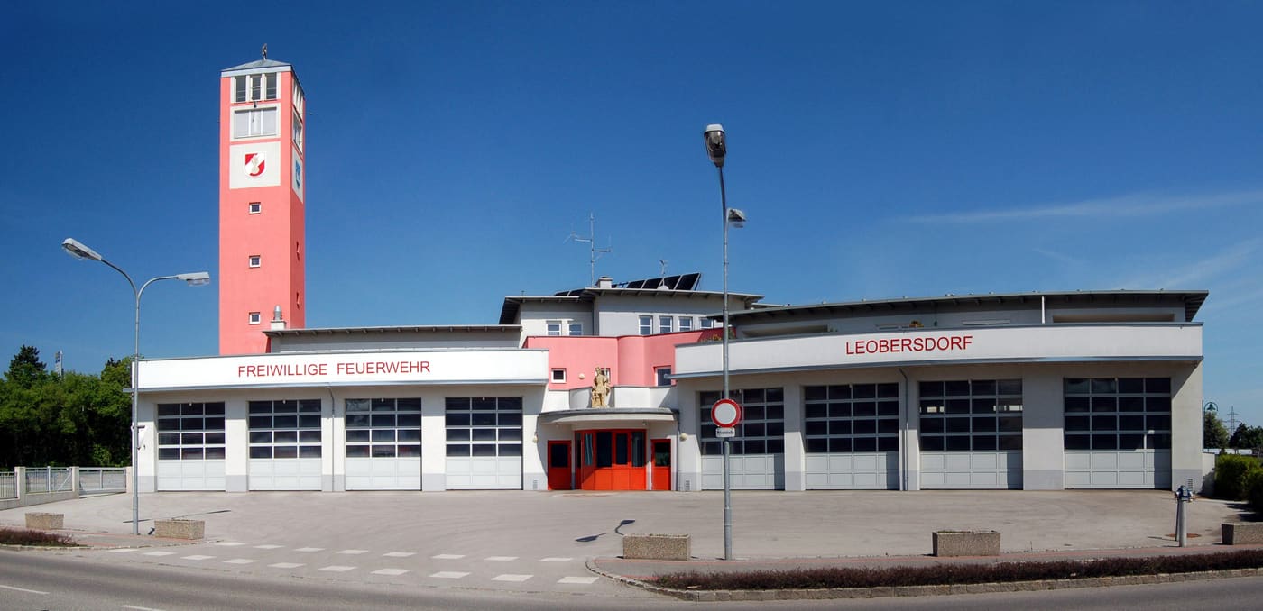 Fire station in Leobersdorf