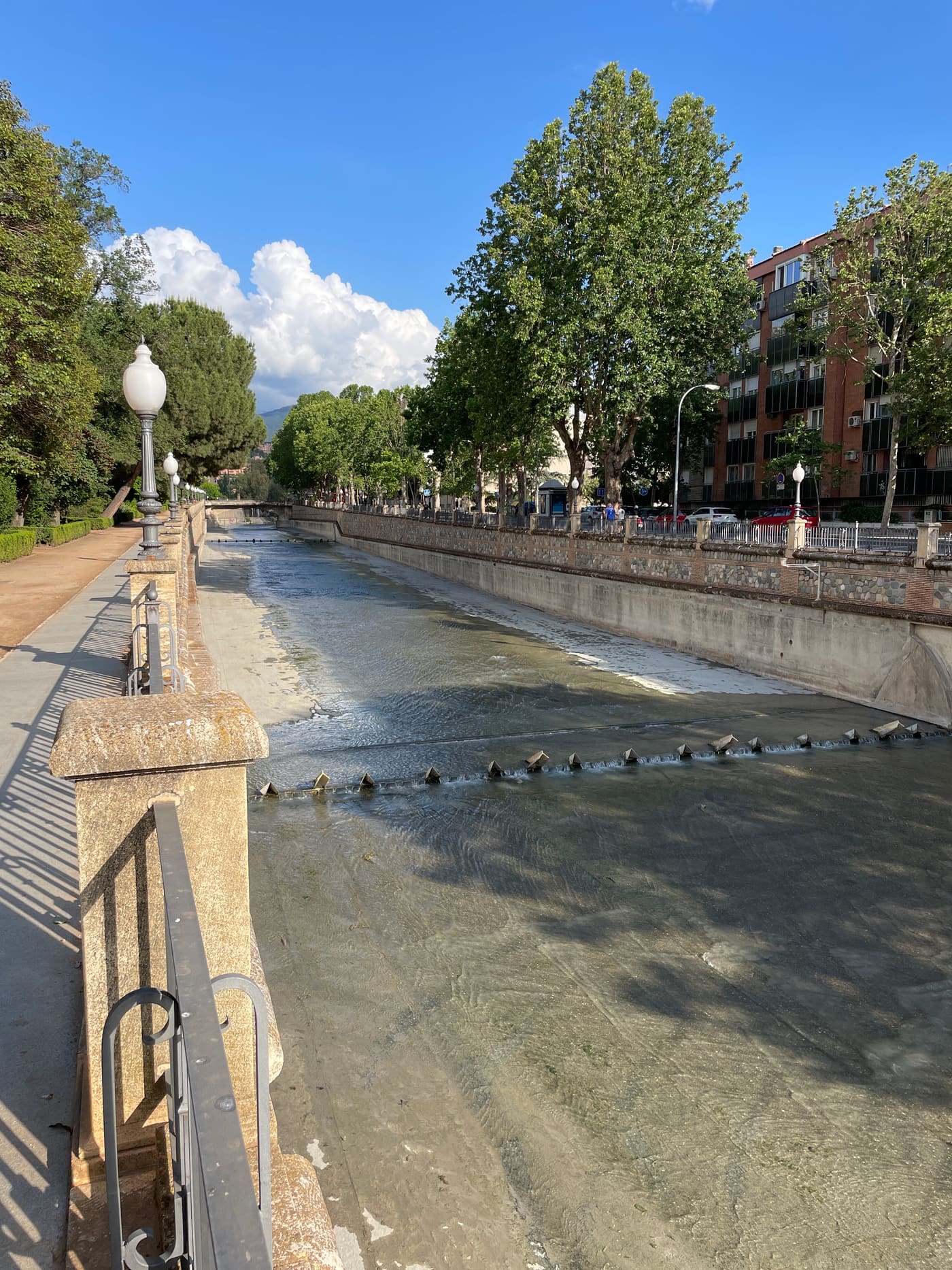Tramo del Río Genil entre el Puente Verde y el Puente del Genil