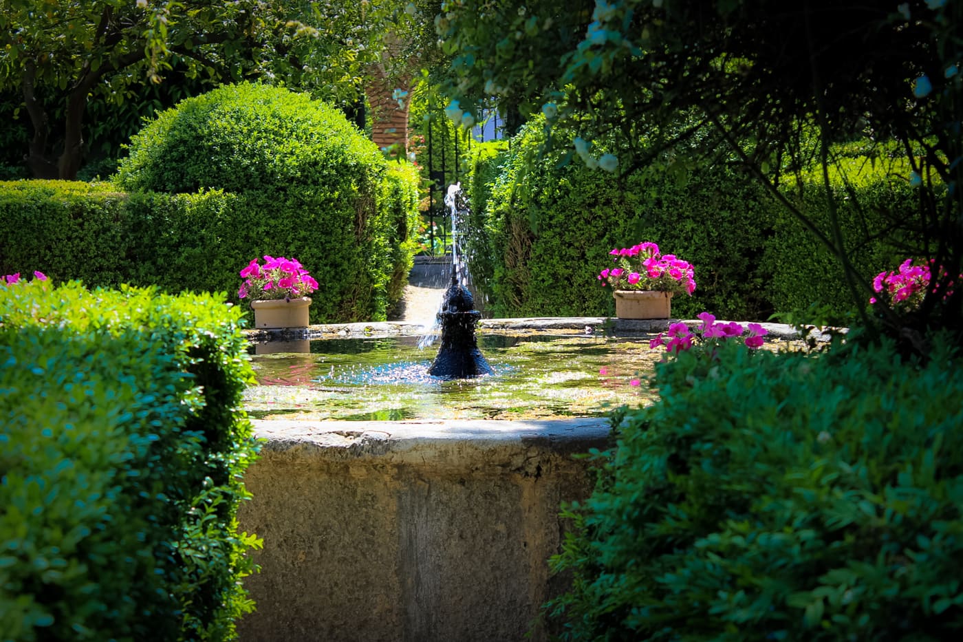 Jardín del Palacio de los Marqueses de Viana