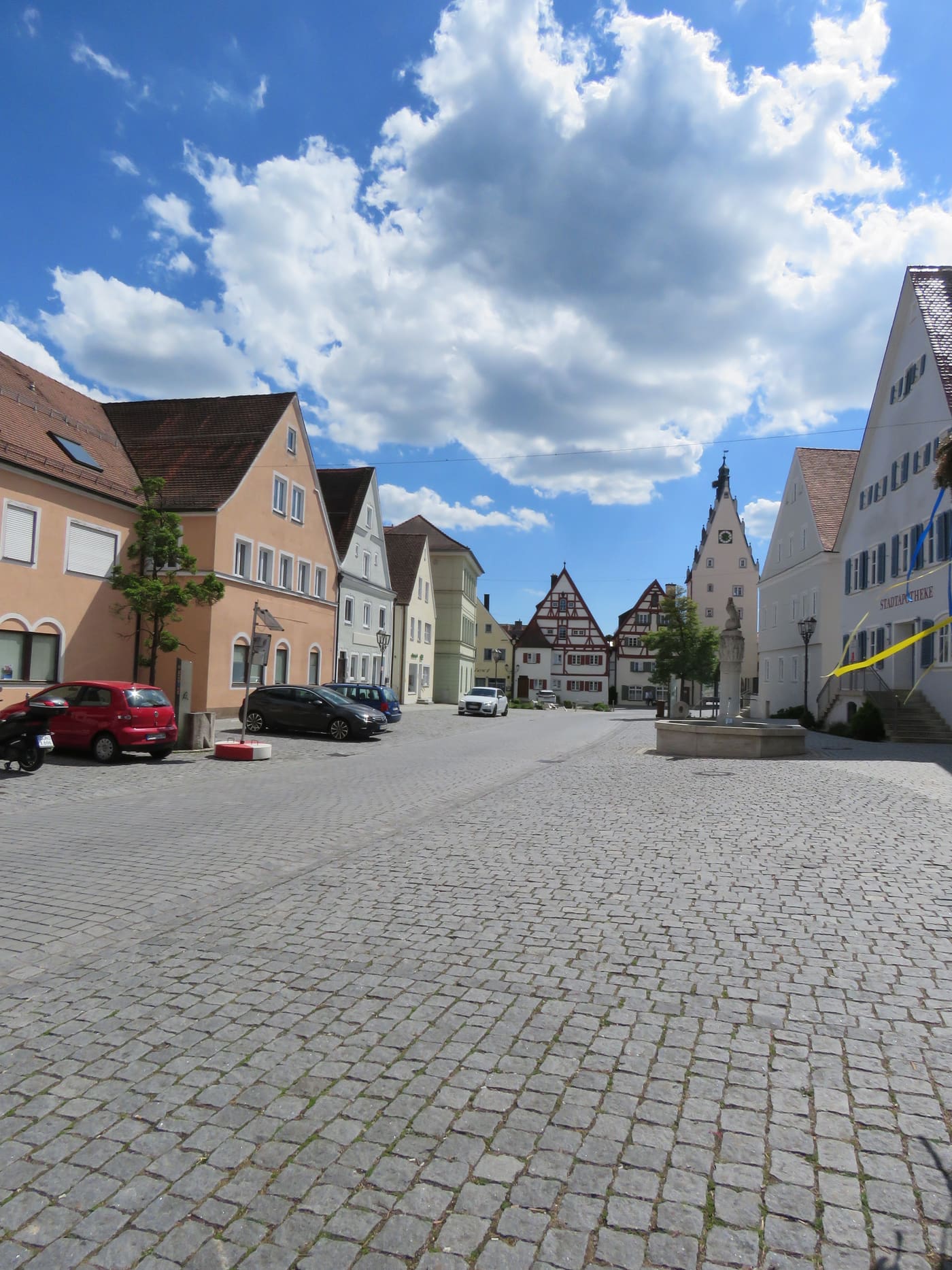 Historic Monheim town square